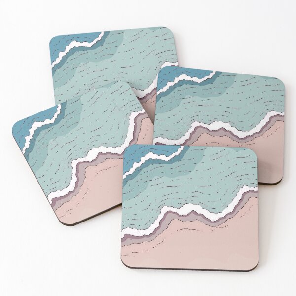 Item preview, Colorful waves designed and sold by WhimsyInkings.