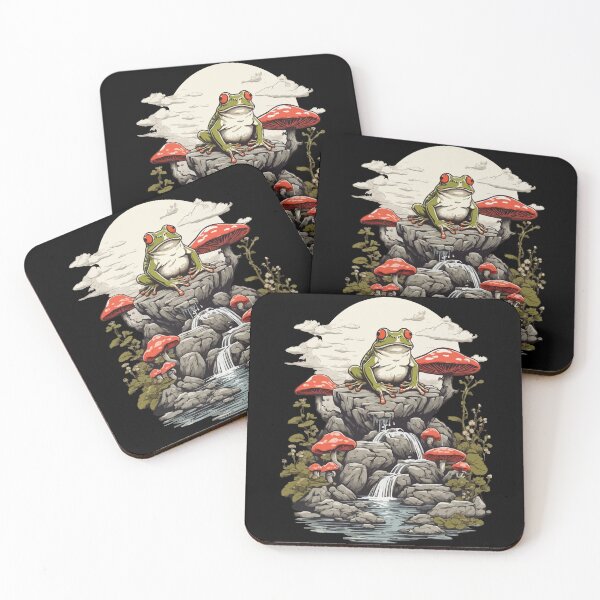 Item preview, Goblincore Frog Streetwear Aesthetic Vintage designed and sold by LuminOrb.