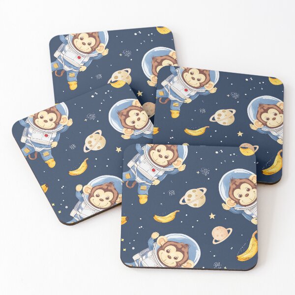 Item preview, Space Monkey Madness designed and sold by cute-animals99.