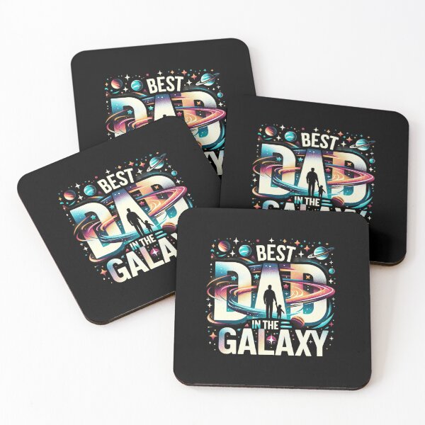Item preview, BEST DAD IN THE GALAXY LOVE FATHER'S DAY TEE designed and sold by BlueGoldArt.