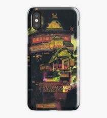Spirited Away - Bath House at Night iPhone Case