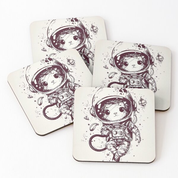 Item preview, Space Monkeys designed and sold by cute-animals99.