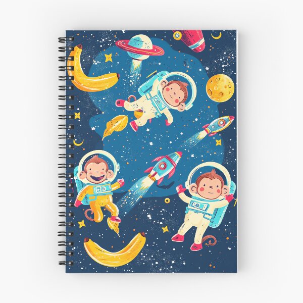 Item preview, Monkeys in Space designed and sold by cute-animals99.