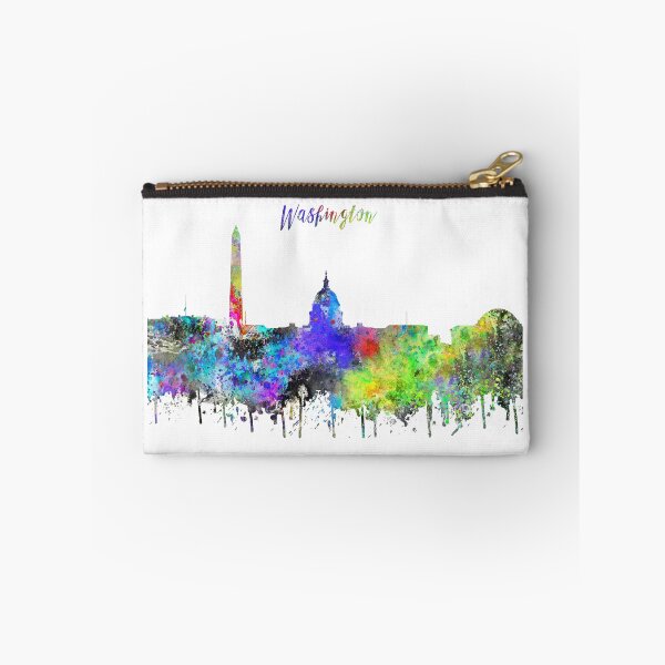 Artikelvorschau, Washington, Washington Skyline entworfen und verkauft von Rosaliartbook.