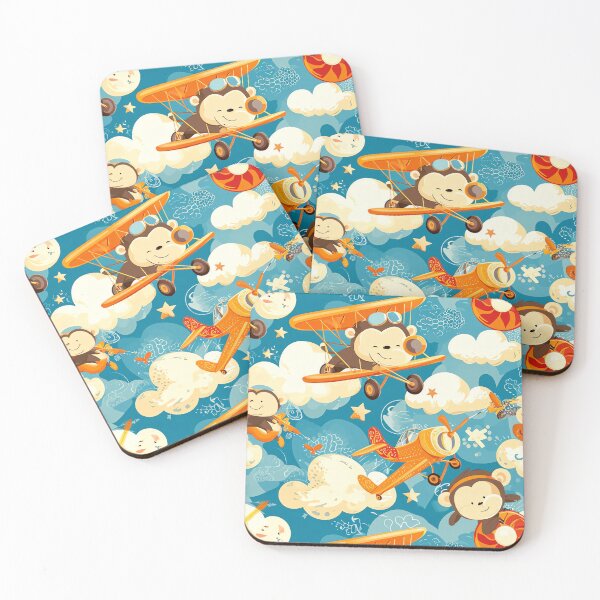 Item preview, Monkey Aviators designed and sold by cute-animals99.