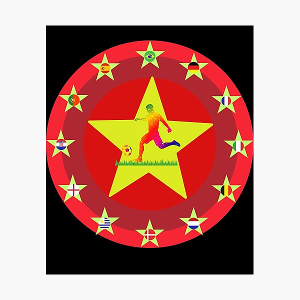 Item preview, FUTBOL Y SUS ESTRELLAS designed and sold by stickersrafisa.