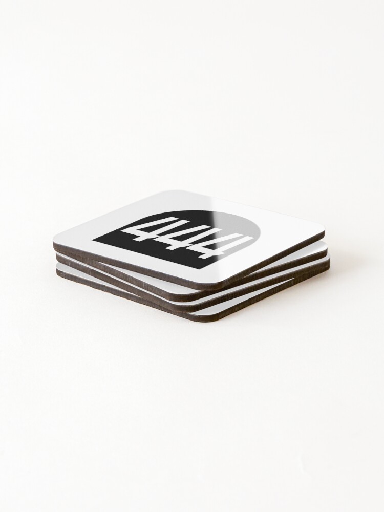 Thumbnail 4 of 5, Coasters (Set of 4), Number 444 designed and sold by NumbersFort.