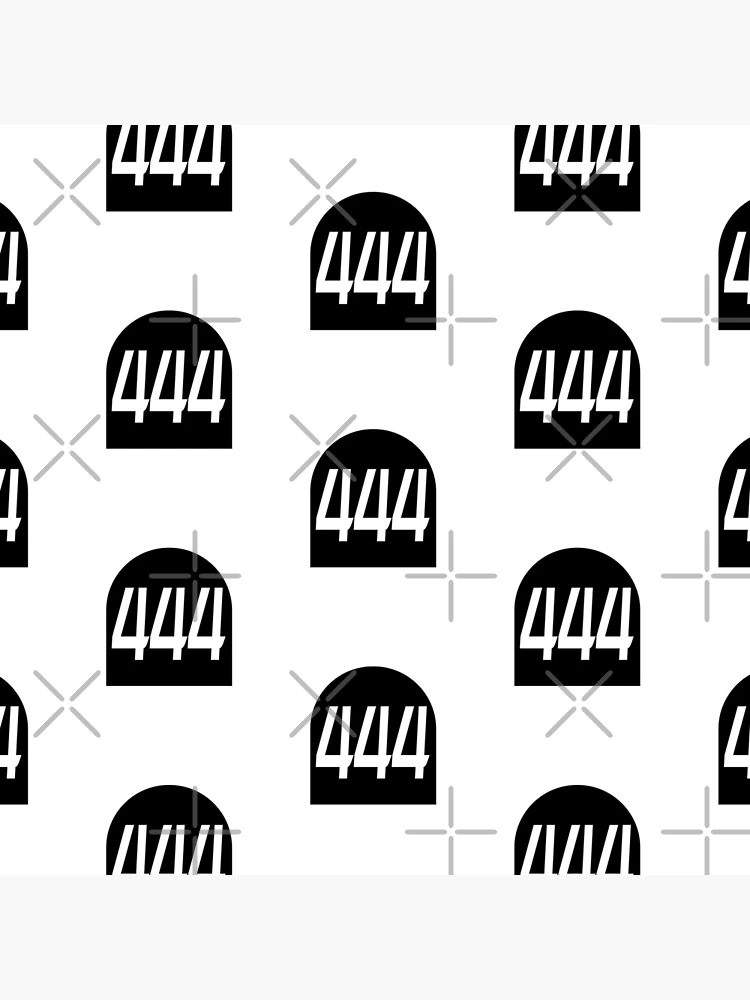 Thumbnail 4 of 4, Clock, Number 444 designed and sold by NumbersFort.