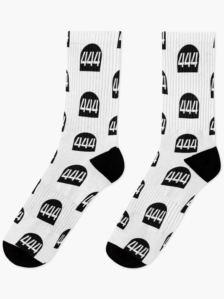 Thumbnail 1 of 5, Socks, Number 444 designed and sold by NumbersFort.