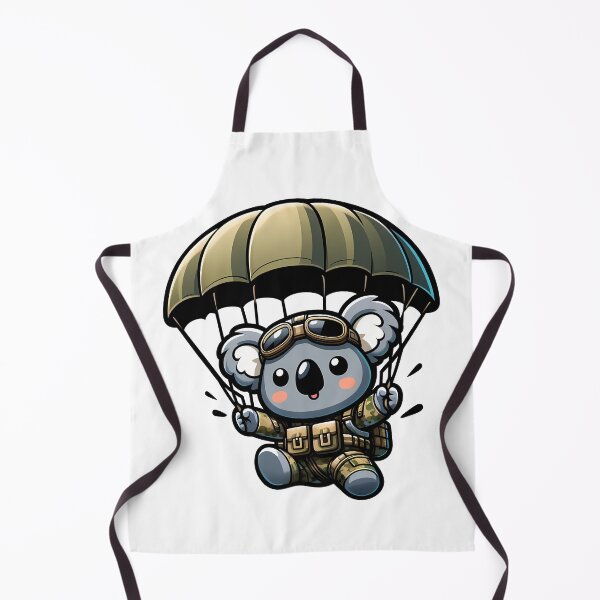 Item preview, Dropbear - Funny Koala Paratrooper designed and sold by Funny Vintage Stickers And T-Shirts.