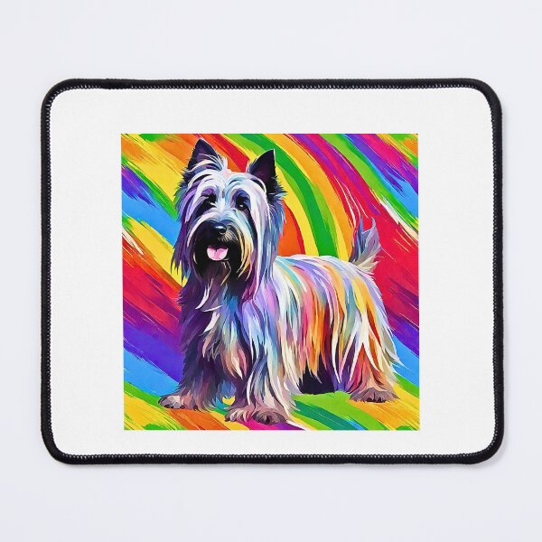 Item preview, Rainbow Skye Terrier Impressionism  designed and sold by Fredster1966.