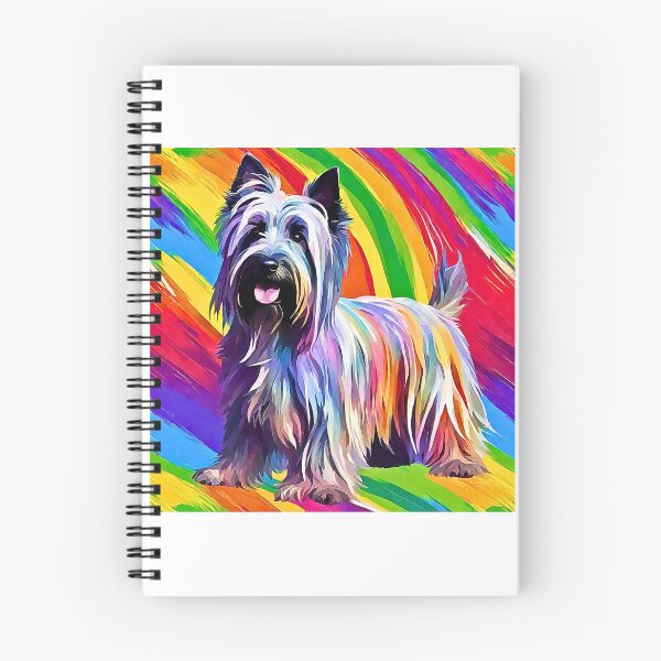 Item preview, Impresionismo Rainbow Skye Terrier designed and sold by Fredster1966.
