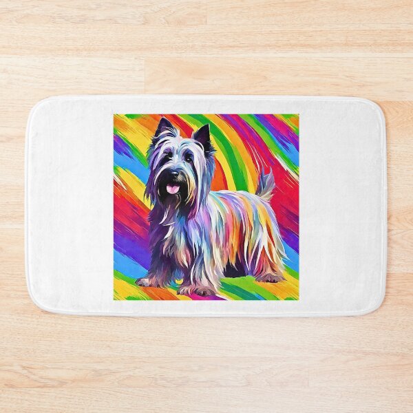 Item preview, Rainbow Skye Terrier Impressionism  designed and sold by Fredster1966.