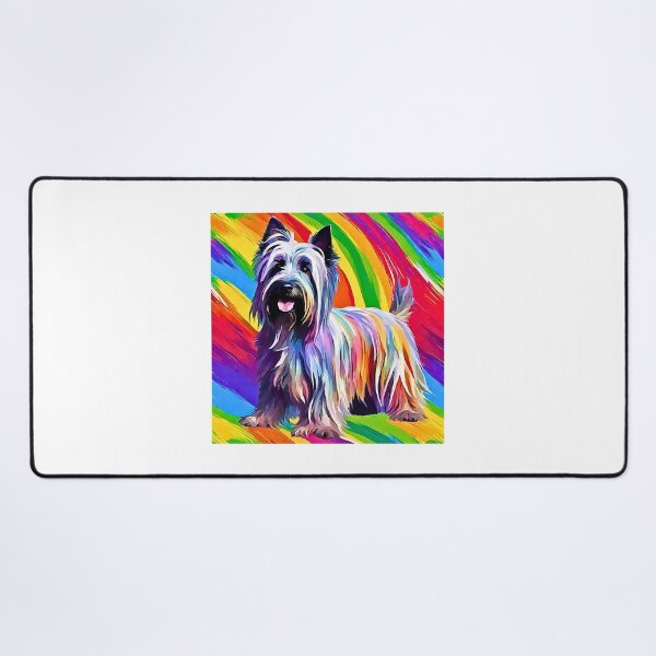 Item preview, Rainbow Skye Terrier Impressionism  designed and sold by Fredster1966.