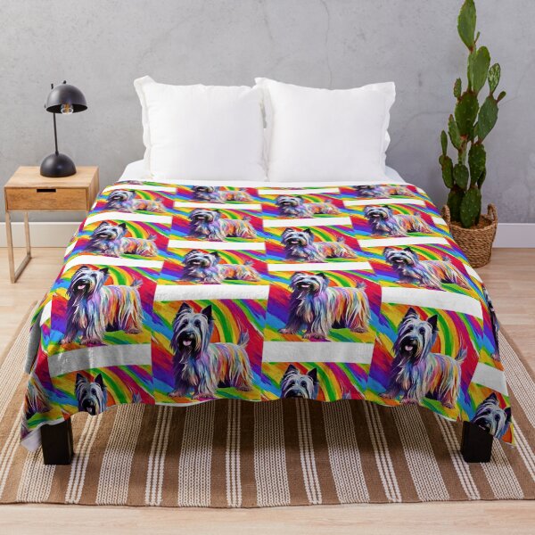 Item preview, Rainbow Skye Terrier Impressionism  designed and sold by Fredster1966.