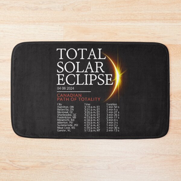 Item preview, Total Solar Eclipse Canada  designed and sold by HowToCanadian.