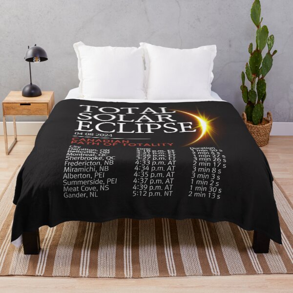 Item preview, Total Solar Eclipse Canada  designed and sold by HowToCanadian.