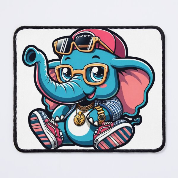 Item preview, Elephant Escapades: Whimsy Unleashed designed and sold by Juacua.