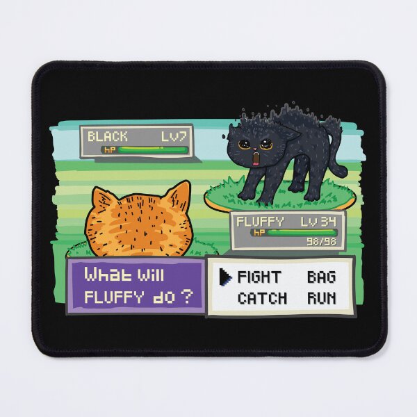 Item preview, Cats fighting designed and sold by CATTAROCK.