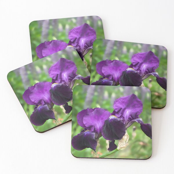 Item preview, Purple Bearded Irises  designed and sold by Alisonchambers2.