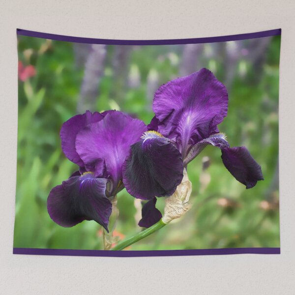 Item preview, Purple Bearded Irises  designed and sold by Alisonchambers2.