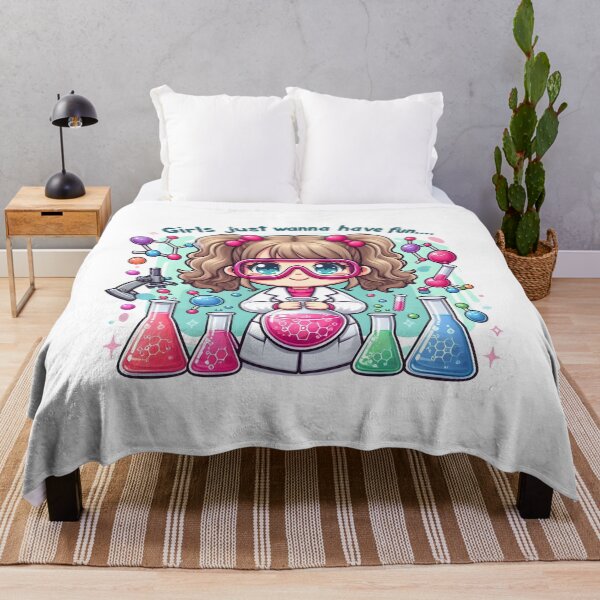 Item preview, Female Scientist- Girls just wanna have fun designed and sold by ashdenent.