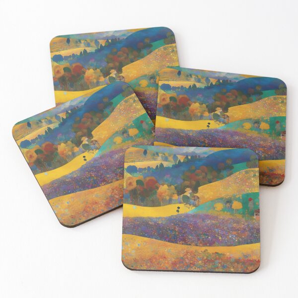 Item preview, Landscape Inspired By Gustav Klimt  designed and sold by Tamas Das.