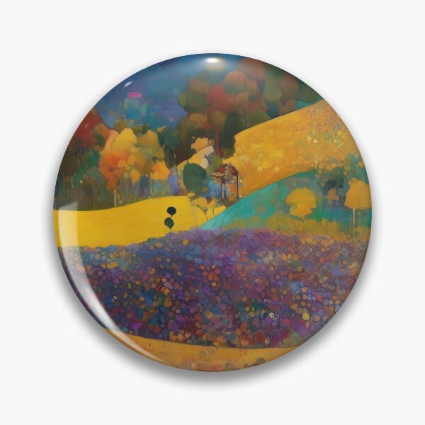 Item preview, Landscape Inspired By Gustav Klimt  designed and sold by Tamas Das.