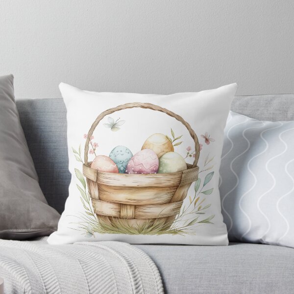 Item preview, Easter Basket Filled With Easter Eggs designed and sold by KallyDe.