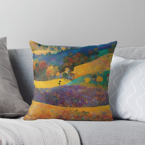 Item preview, Landscape Inspired By Gustav Klimt  designed and sold by Tamas Das.