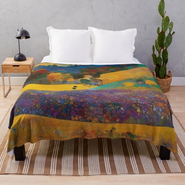 Item preview, Landscape Inspired By Gustav Klimt  designed and sold by Tamas Das.