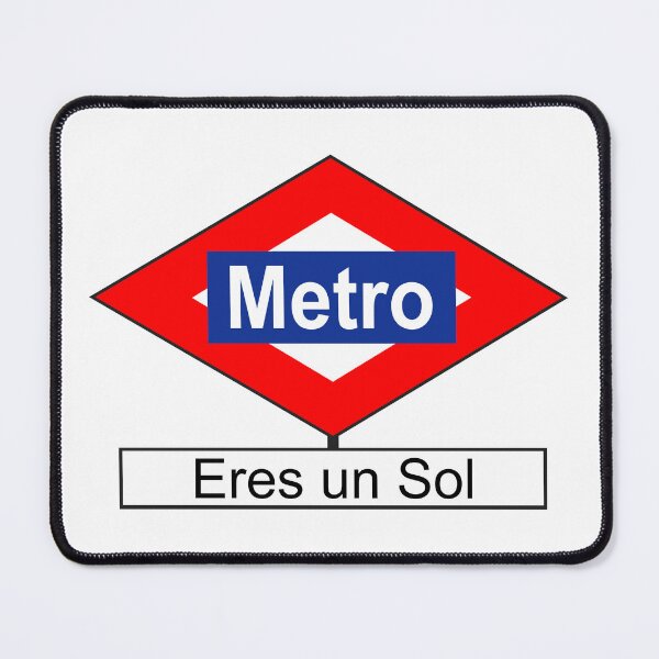 Item preview, Placa de Metro Eres un Sol designed and sold by Luis J. de la Fuente.
