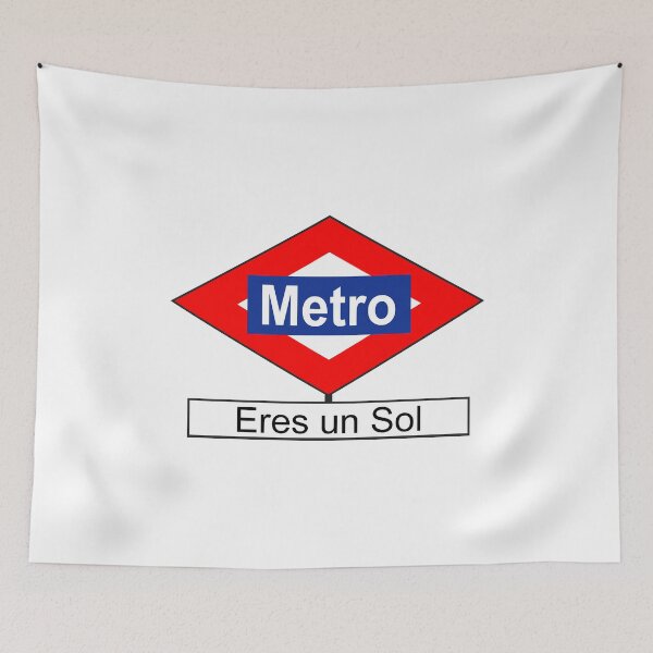 Item preview, Placa de Metro Eres un Sol designed and sold by Luis J. de la Fuente.