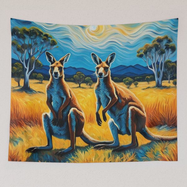 Item preview, Australian kangaroos designed and sold by JackFreestone.