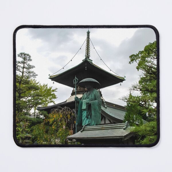 Item preview, Temple 19 - Tatsue-Ji - Kukai Statue designed and sold by Japaholic.