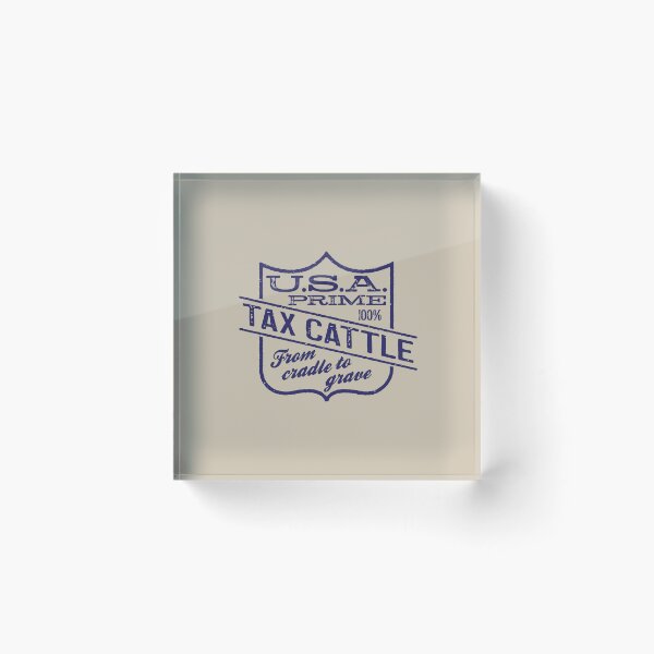 Item preview, Tax Cattle Single Color designed and sold by Radial Designs.