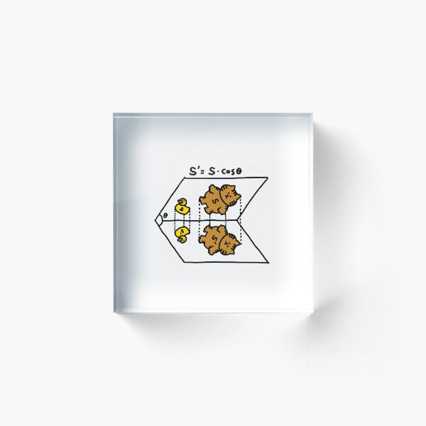 Item preview, Orthogonal projection of a Cat and a Duck designed and sold by superbaechoo.