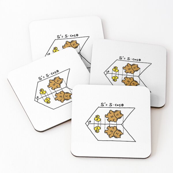 Item preview, Orthogonal projection of a Cat and a Duck designed and sold by superbaechoo.