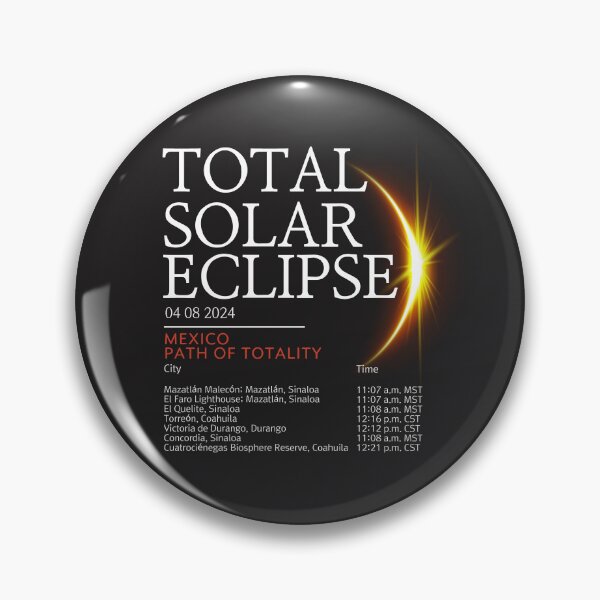 Item preview, Total Solar Eclipse Mexico designed and sold by HowToCanadian.
