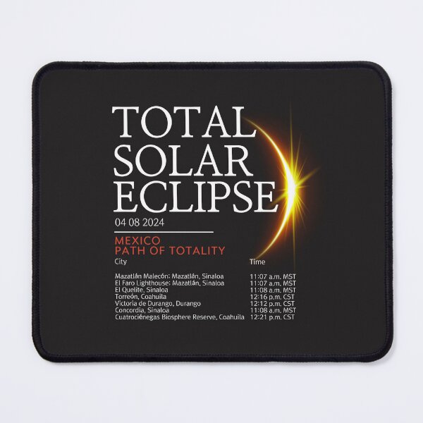 Item preview, Total Solar Eclipse Mexico designed and sold by HowToCanadian.