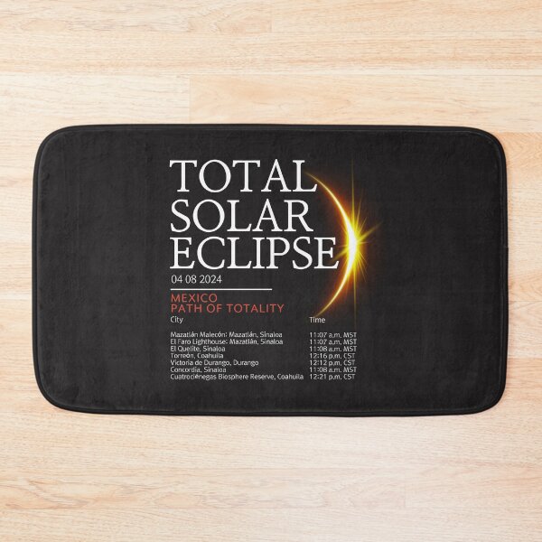 Item preview, Total Solar Eclipse Mexico designed and sold by HowToCanadian.