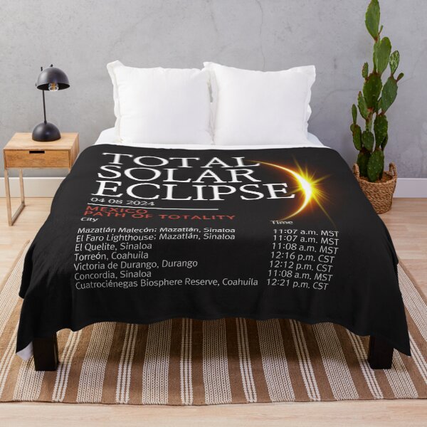 Item preview, Total Solar Eclipse Mexico designed and sold by HowToCanadian.