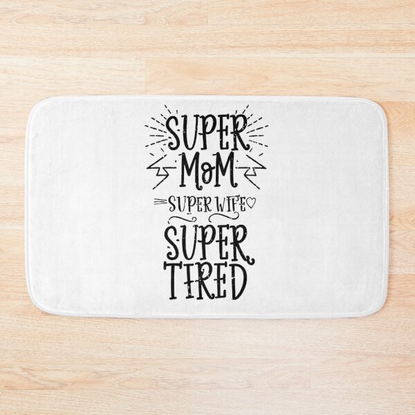 Item preview, SUPER TEE ULTIMATE SUPER MOM, SUPER WIFE designed and sold by BlueGoldArt.