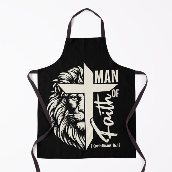 Item preview, Man of Faith (relief, ecru) designed and sold by Margival.