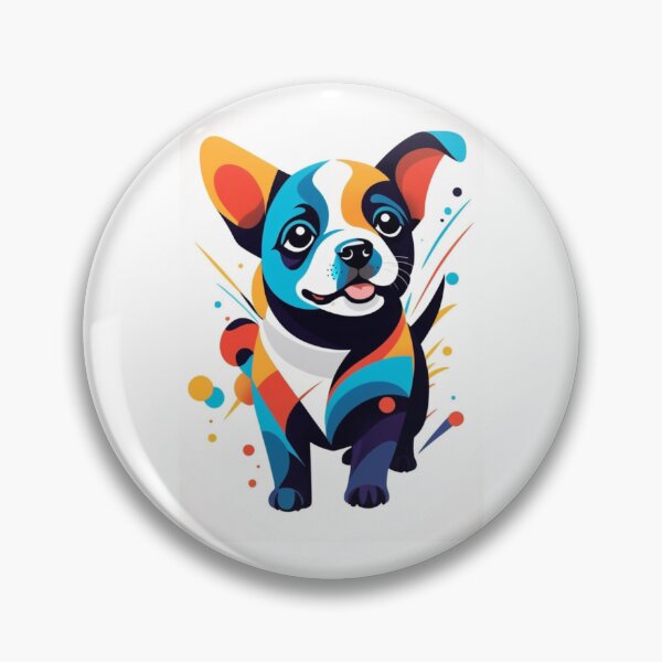 Artikelvorschau, Abstrakter Hund entworfen und verkauft von BubbleTextBox.