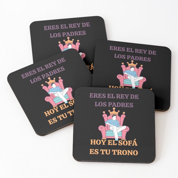 Item preview, ERES EL REY DE LOS PADRES, HOY EL SOFA ES TU TRONO designed and sold by stickersrafisa.