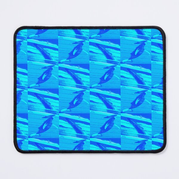 Item preview, Off-axis blue view of famous Wyland "Whaling Wall Mural" on Mcculley at Kalakaua designed and sold by R-F-B.
