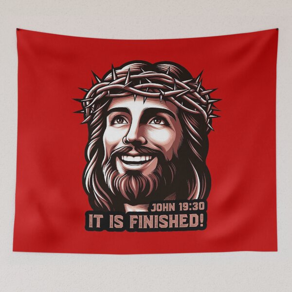 Item preview, John 19:30 It Is Finished designed and sold by plushism.