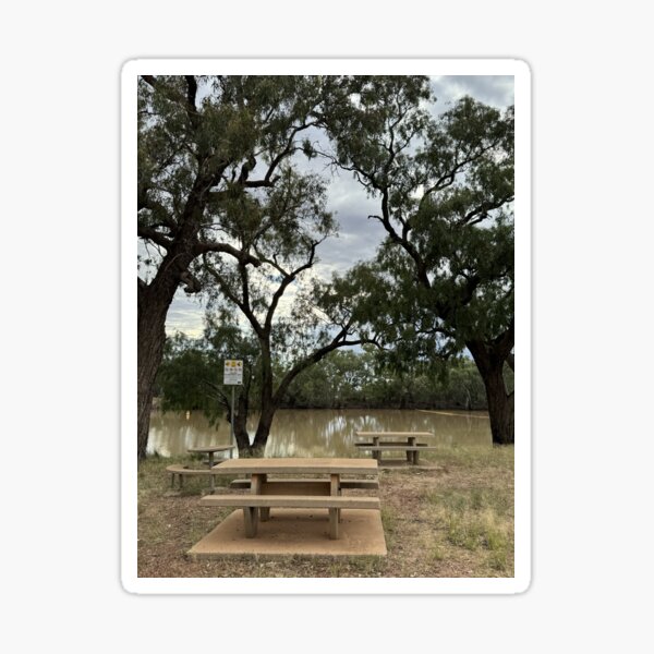 Item preview, Picnic Area at Tannock Weir. designed and sold by ComicJo.