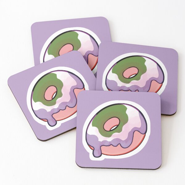 Item preview, Delicious Donut Dripping with Genderqueer Colors designed and sold by ash-in-the-box.